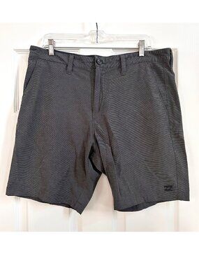 Billabong Men's Crossover Submersible 19" Shorts - SIZE 36 - Black/Gray